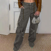 Größenfreundliche Y2K-Cargohose